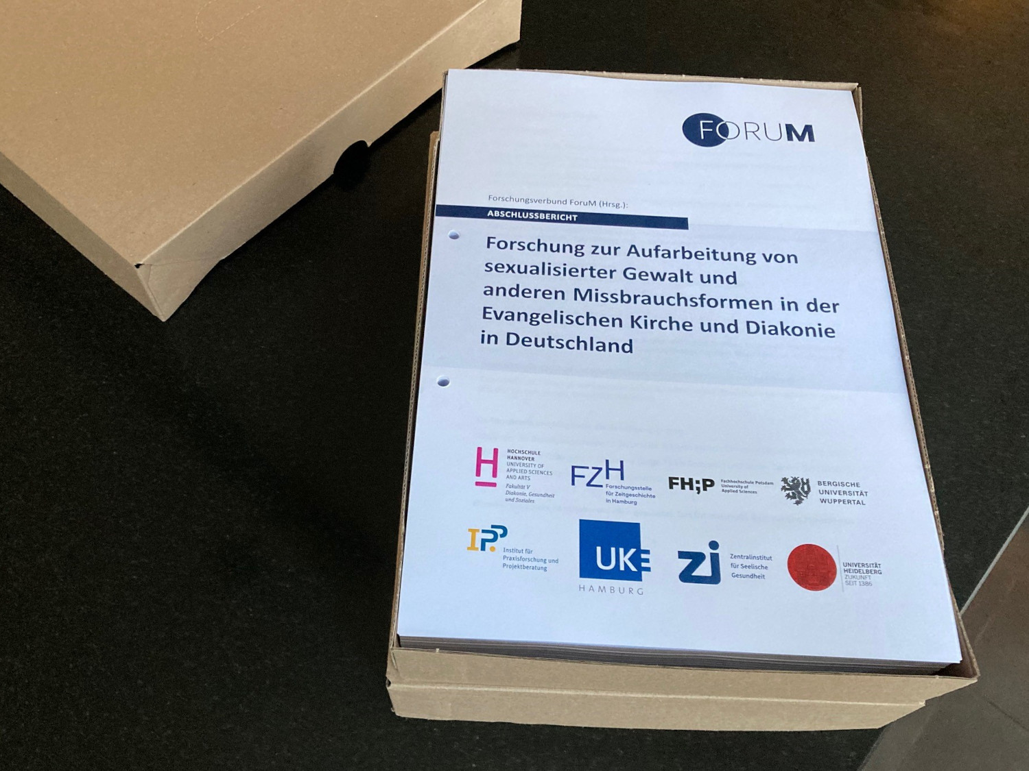 Ein Ausdruck der ForuM-Studie in voller Länge